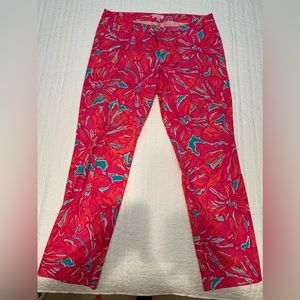 Lilly Pulitzer Kelly Skinny Ankle Pant - size 14